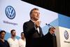 The President of Argentina, Mauricio Macri, is guest at the Volkswagen Pacheco plant