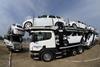 Acumen trailers with Land Rovers