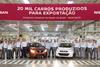 Fábrica da Nissan em Resende atinge a marca de 20 mil veículos exportados