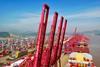 Chinese port of Ningbo