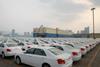 Geely Vehicles at Port