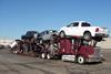 Chryslers on trailer
