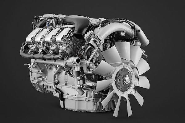 V8 engine production restarted at Scania, Article