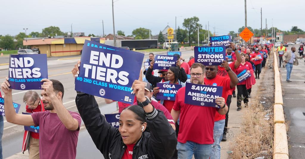 UAW Workers Start Strike Against GM, Ford And Stellantis | Automotive ...