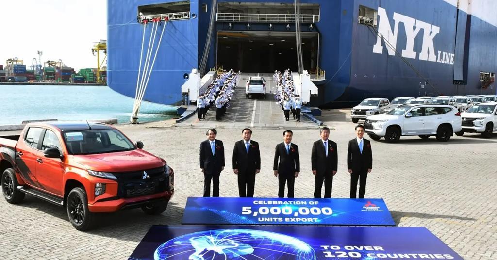  Mitsubishi alcanza un hito de exportación en Tailandia