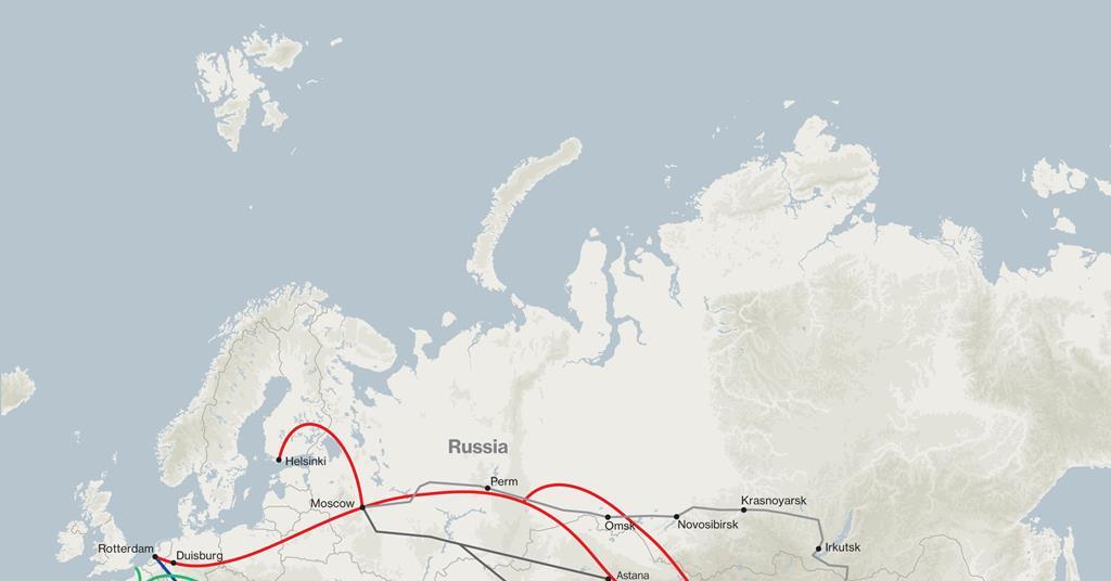 Charting a course to bypass Russia | News | Automotive Logistics