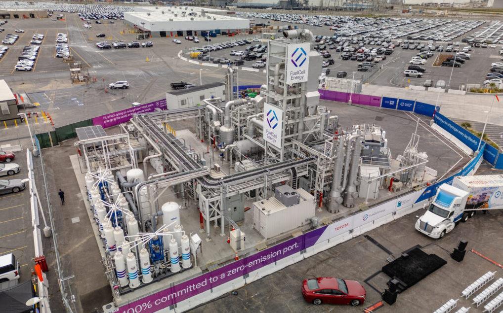 Toyota opens Tri-Gen renewable hydrogen system at Long Beach port ...