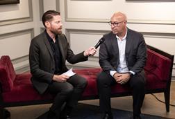 Jeff Morrison at GM speaks on the Red Sofa at ALSC Global 2024