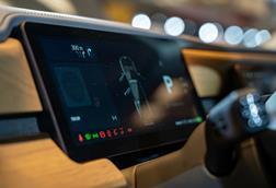 Dashboard view of the Rivian R2