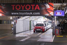 Toyota's Burnaston plant hit 5 million vehicle output
