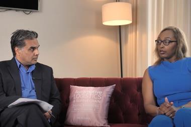 Paule Tchiegne Wandji of International Motors on the Red Sofa
