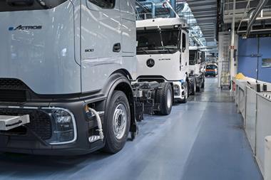 Mercedes-Benz eAcros 600 series, Wörth