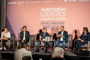 ALSC DS NA Nashville 2024 Alexander Styles, Vinturas, Ricardo Manzanera, Forvia, David Eyes, TrueCommerce, David Herb, Toyota and Riad Mannan, Automotive Logistics