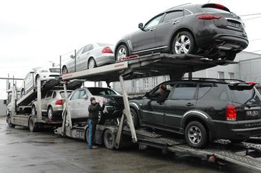 Automotive carriers are not being used to export finished vehicles from Russia