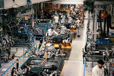 Audi Brussels e-tron assembly