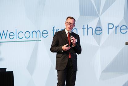 ECG president Wolfgang Göbel