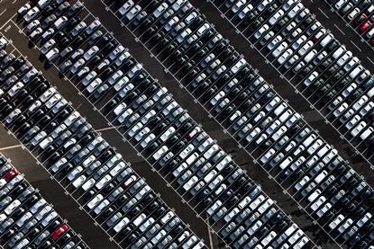 Cars in yard
