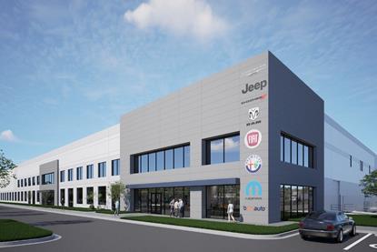Illustration of Mopar Megahub in Van Buren_007FA