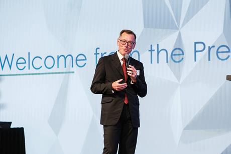 ECG president Wolfgang Göbel