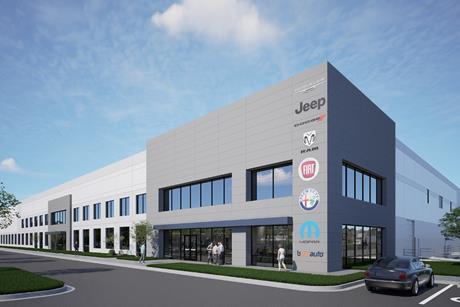 Illustration of Mopar Megahub in Van Buren_007FA