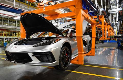 Corvette production, GM