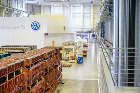 Part of the logistical centre for VW Bratislava, integrating it into the group's broader aluminium loop