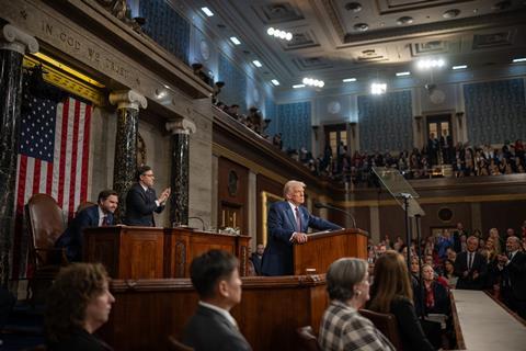 US president Donald Trump