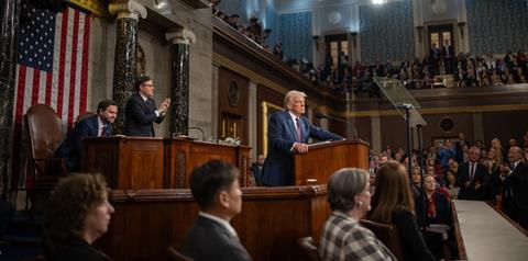 US president Donald Trump