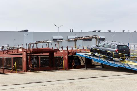 Renault logistics compound, Romania