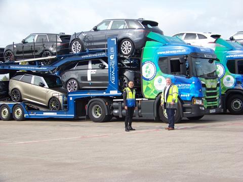 Birway collaboration with JLR on Bio CNG fleet