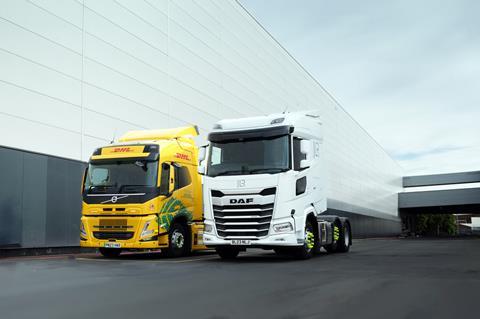 JLR collaboration with DHL for alternative fuel HGVs 