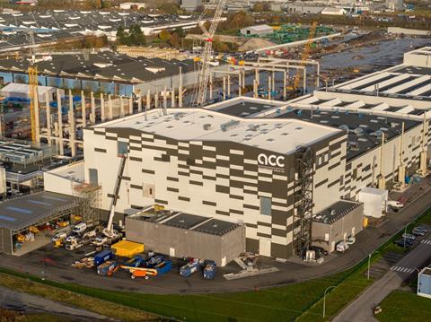 ACC’s gigafactory in Billy-Berclau, France