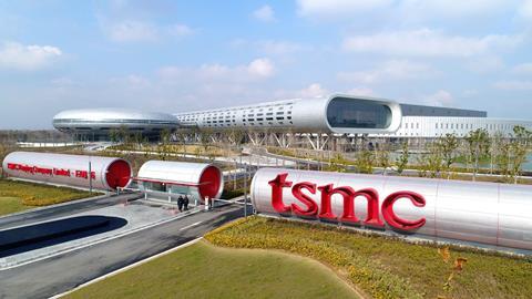 TSMC's existing FAB 16 facility (Source: Taiwan Semiconductor Manufacturing Co., Ltd.)
