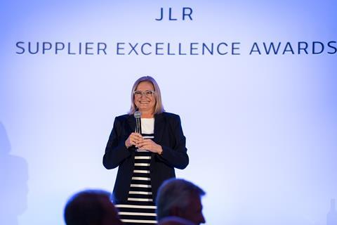 JLR supplier excellence awards, Barbara Bergmeier