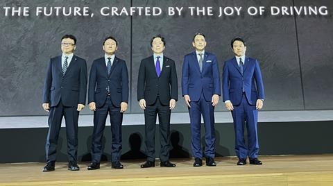 Mazda press conference