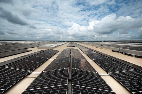 Daimler Truck Halberstadt PDC photovoltaic roof