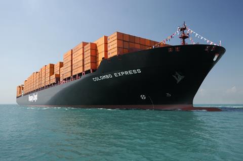 Colombo Express container ship