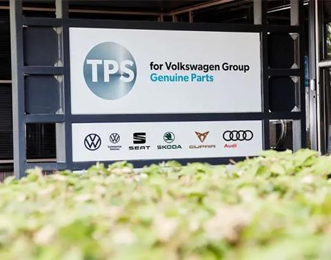 VW TPS service parts facility