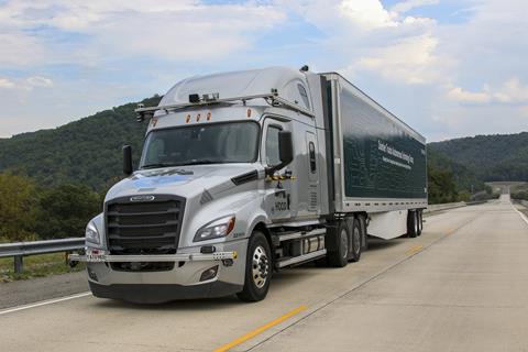 Autonomous truck, Daimler