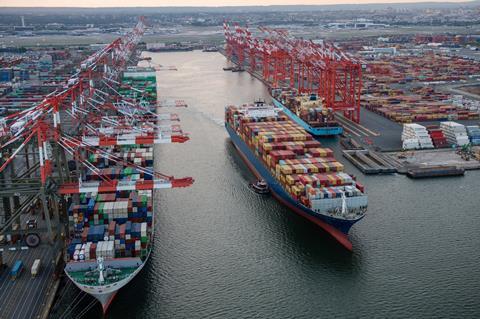 Newark container port