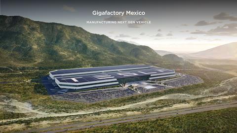 tesla mexico gigafactory