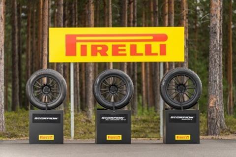 Pirelli scorpion winter tyres