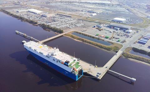Jaxport Blount Island berth development