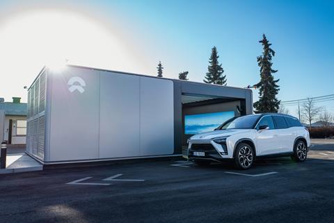 Nio EV_battery_swapping_station