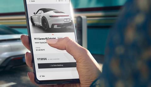 porsche online 2019 retail