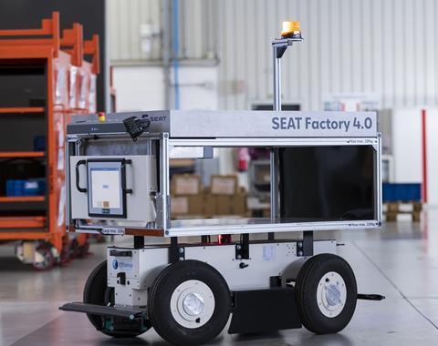 SEAT Effibot AMR robot