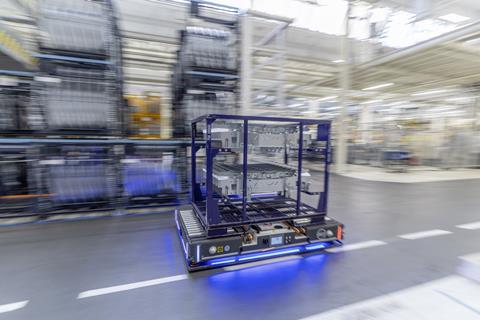 VW autonomous logistics