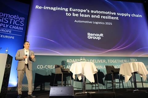 Jean-Marc Carlicchi, vice-president, supply chain engineering, Renault Group