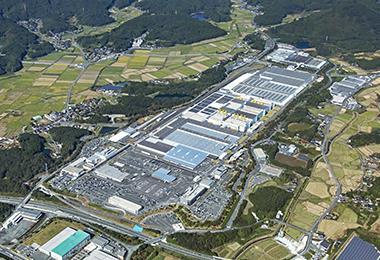 Toyota plant in Kyushu