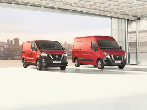 Nissan NV300 NV400 vans